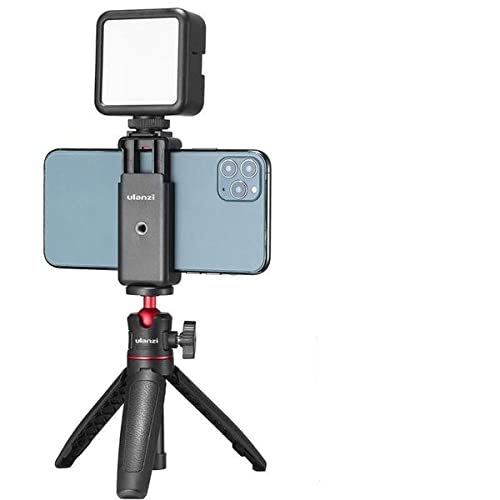 HIFFIN Ulanzi ST-07 Vlogging Kit,VL-49 Led Light | MT-08 Extension Vlog Tripod Stand Handle Grip