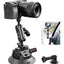 ULANZI SC-02 Suction Mount 4.5'', Magic Arm Bracket for DSLR Cameras Action Camera Video Shooting Filming, Compatible with DJI OSMO Pocket 3/Insta 360 x5/OSMO 360/Sony/Canon/Nikon/Xtra Action Cameras