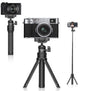 ULANZI MT-34 Extendable Pole Tripod, Selfie Stick with 2 in 1 Phone Clamp, Handle Grip 1/4" Universal Screw, Compatible iPhone 11 Pro Max XS Max X 8 7 Samsung Canon Nikon Sony Cameras, Black