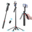ULANZI MA09 Extendable Phone Tripod, 71" Selfie Stick Phone Vlog Tripod Stand Quadrapod with All in 1 Phone Clip, Travel Tripod Phone Holder with Rechargeable Remote for iPhone Sony Canon GoPro