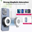 ULANZI Magnetic Selfie Light, LED Fill Light Compatible with Magsafe, LED Selfie Ring Light Included Sticky Ring for Phones, for Selfies/Photography/TikTok/Zoom Calls/Video Conference Color Black
