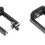 HIFFIN® 2 Pcs Combo A E P Universal Mobile and Small Size Camera and Selfie Stick Holder Tripod Attachment (Black)