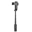 ULANZI Jj02 Selfie Stick Tripod,Extendable Grip Phone Tripod with Detachable Remote Pocket Size,3-in-1 Mini Phone Grip 2 Cold Shoe,10M/393.7'' Wireless Shutter,Vlog Livestreaming Photography,Black