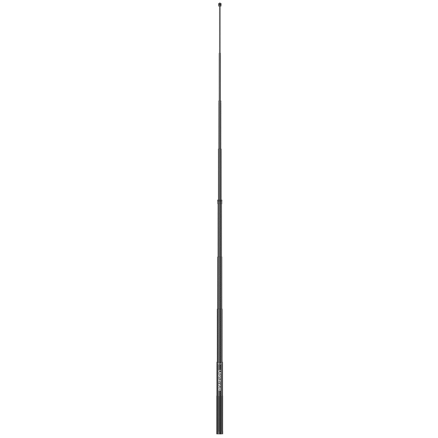 ULANZI VL02 2.7m Carbon Fiber Extended Invisible Selfie Stick, Compatible with Insta360 X5/X4/X3/Ace Pro/GO 3S/ONE X2/DJI Osmo 360, Extension Pole Waterproof Handle Grip for GoPro, Phone and More