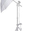 HIFFIN Professional White Umbrella 100cms 36 inch/91cm for Photography Studio LED Video Light Flash, Camera Flash Video Light Stand, Lighting Diffuser (Pack of 2Pcs)