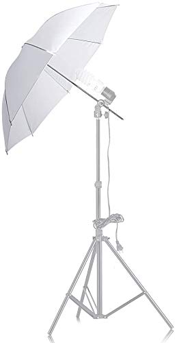 HIFFIN Professional White Umbrella 100cms 36 inch/91cm for Photography Studio LED Video Light Flash, Camera Flash Video Light Stand, Lighting Diffuser (Pack of 2Pcs)