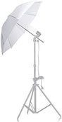 HIFFIN Professional White Umbrella 100cms 36 inch/91cm for Photography Studio LED Video Light Flash, Camera Flash Video Light Stand, Lighting Diffuser (Pack of 2Pcs)