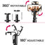 ULANZI SK-03 1.6 Meter Selfie Stick 3 in 1 Stable Selfie Tripod Stand for Smartphone, Extendable Phone Tripod with Detachable Remote, Compatible with Smartphones, Camera, Action Cameras