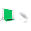 HIFFIN® Green Screen Backdrop with Stand, 8FT X 12FT Wide Green Screen Backdrop with 9 FT x 9 FT Wid