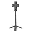 ULANZI Jj02 Selfie Stick Tripod,Extendable Grip Phone Tripod with Detachable Remote Pocket Size,3-in-1 Mini Phone Grip 2 Cold Shoe,10M/393.7'' Wireless Shutter,Vlog Livestreaming Photography,Black