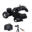 HIFFIN® Camera Super Clamp with 1/4"- 20 Threaded Head Compatible for LCD Monitor,DSLR Cameras,DV,Flash Light,Studio Backdrop,Bike, Microphone Stands, Music Stands,Tripod, Motorcycle,Rod Bar