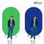 HIFFIN 2-in-1 Green|Blue 150CM X 200CM Photo Video Studio Collapsible Background Panel, Full Cotton Photography Background with Carrying Case (Green/Blue)