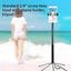HIFFIN 118"/3 Meters Ultra Long Selfie Stick for Go Pro Max Hero 9 8 7 6 5 4 3+, Insta 360 One R One X, DJI Osmo Action, Extendable at 6 Lengths Carbon Fiber Lightweight Pole Monopod…