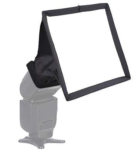 HIFFIN Flash Bounce Diffuser Reflector Flash Box Small with Elastic