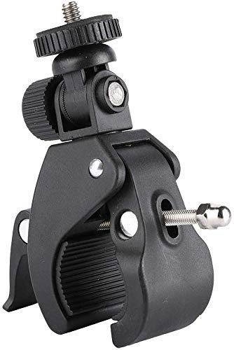 HIFFIN® Camera Super Clamp with 1/4"- 20 Threaded Head Compatible for LCD Monitor,DSLR Cameras,DV,Flash Light,Studio Backdrop,Bike, Microphone Stands, Music Stands,Tripod, Motorcycle,Rod Bar