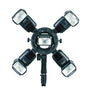 HIFFIN® Triopo Tr-05 S-Type Bowens Mount Bracket Multi Shoe for Godox V1 Flash Softbox