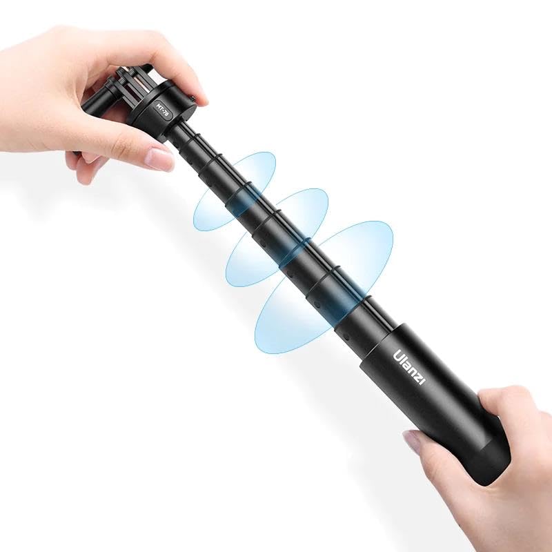 ULANZI MT-76, Go-Quick II 1.5m Magnetic Quick Release Selfie Stick | Lightweight Extendable Pole with Tripod Compatibility | Adjustable Handheld Stick for Smartphones & Action Cameras