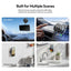 ULANZI SK-25 Car Phone Holder for Magsafe, Vacuum Suction Cup Magnetic Phone Mount, 360° Adjustable MagMount for Car/Ceramic Tile/Gym/Mirror, Load up to 1kg, Magnetic Force ≥14N（Black）