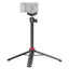 ULANZI MT-44 Extendable Phone Tripod, 44 Selfie Stick with 360° Ball Head, Compatible with iPhone, Sony, Canon, Gopro, Lightweight for Travel, Black