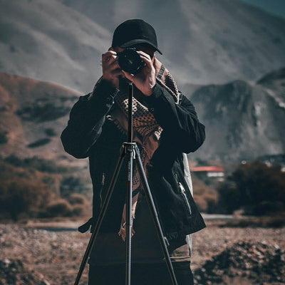 ULANZI Zero X Lightweight Travel Tripod Full Carbon Professional Outdoor Monopod with Panoramic Ball Head Camera
