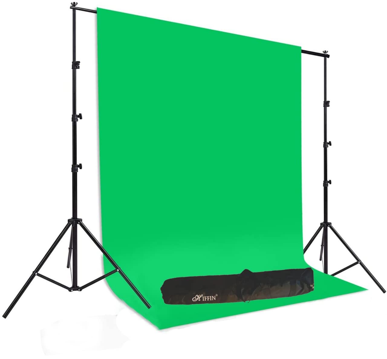 HIFFIN E27 Studio Single Holder Umbrella Lighting Kit for Photography Umbrella White + Light Stand 9