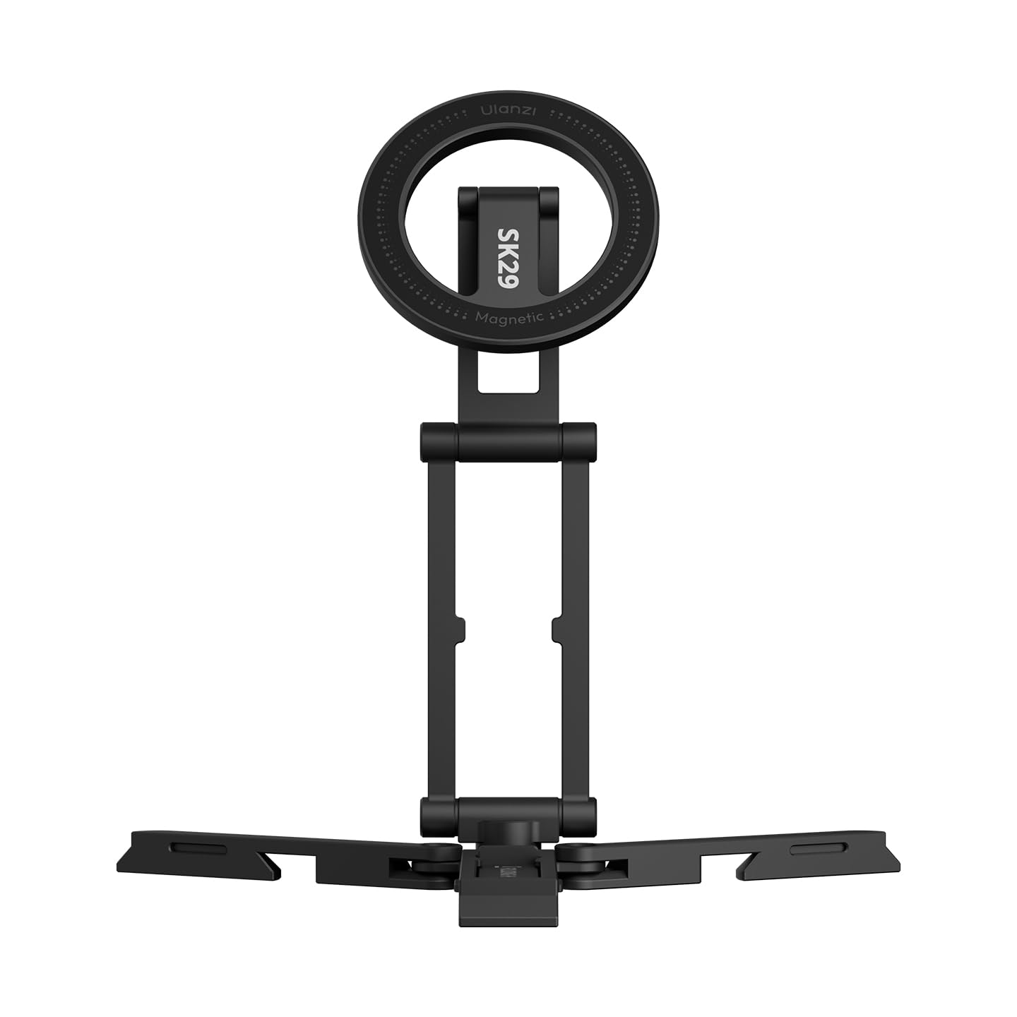 ULANZI SK29 Magnetic Phone Tripod & Foldable Mini Stand with MagSafe Holder, Aluminium Mobile Tripod with 1/4” Screw, UKA & Arca-Swiss Base, Portable Vlogging & Travel Accessory for iPhone 17-12
