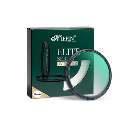 HIFFIN 72mm Elite UV Filter | HD UV Lens Protector with Slim Frame | Scratch & Dust Resistant | Ideal for Travel & Outdoor Photography