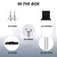 HIFFIN® Photography Accessories Backdrop Photo Light Studio Muslin Background Stand Backdrop Support System Kit (Stand with Curtain, Black)