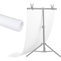 HIFFIN 60x120cm White PVC Photography Backdrop – Matte Vinyl Non-Reflective Background for Product, Food & Jewellery Shooting | Easy Clean, Reusable & Ideal for E-Commerce Photos