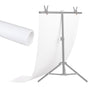 HIFFIN 60x120cm White PVC Photography Backdrop – Matte Vinyl Non-Reflective Background for Product, Food & Jewellery Shooting | Easy Clean, Reusable & Ideal for E-Commerce Photos