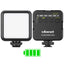 ULANZI VL49 2000mAh LED Video Light 3 Cold Shoe Mounts, Soft Light Panel for DJI OSMO Mobile 3 Pocket Zhiyun Smooth 4 Sony RX100 VIICanon G7X Mark III A6400 6600 GoPro 8 7 6 5 Vlog, Black