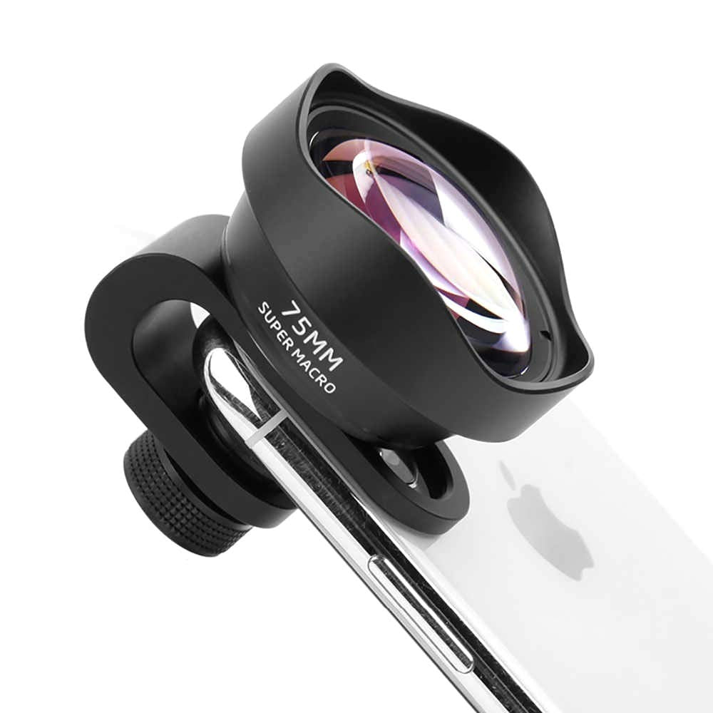 Ulanzi 75mm Macro Phone Lens (1678) for Smartphone | Universal Clip-On Mobile Camera Lens | DSLR-Like Close-Up Photography | Multi-Layer Coated Lens | Compatible with iPhone & Android