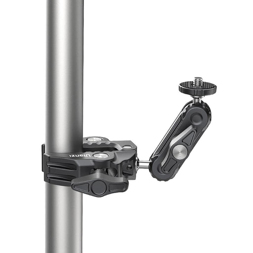 ULANZI UURig R094 Smart Super Clamp Multi-Functional Camera C Clamp Mobile Clamp for Video Shooting Action Cam Selfie Live Streaming