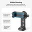 ULANZI MA53 Metal Phone Tripod Mount – Universal Smartphone Adapter with Arca Swiss & Uka Port, Dual Cold Shoe, 360° Rotation Holder for iPhone, Samsung, Vlogging & Video Shooting