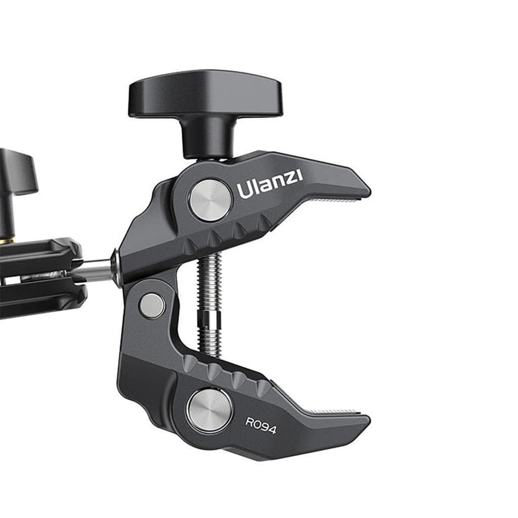 ULANZI UURig R094 Smart Super Clamp Multi-Functional Camera C Clamp Mobile Clamp for Video Shooting Action Cam Selfie Live Streaming