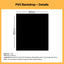 HIFFIN 60x120cm White PVC Photography Backdrop – Matte Vinyl Non-Reflective Background for Product, Food & Jewellery Shooting | Easy Clean, Reusable & Ideal for E-Commerce Photos