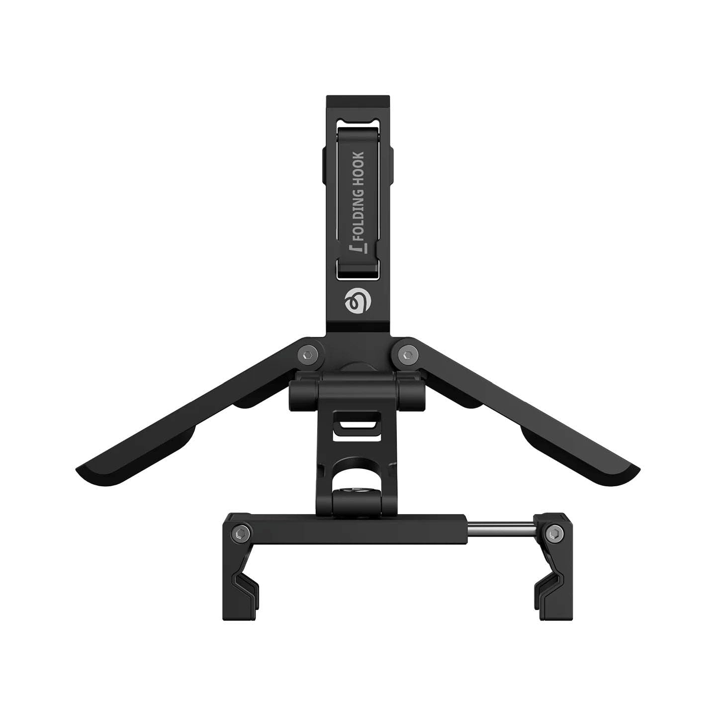 ULANZI SK29 5-in-1 Phone Holder & Mini Tripod with Clamp, Premium Aluminum Mobile Stand with Adjustable Angle, 1/4” Screw Mount for Tripod, Vlogging, YouTube & Video Calls (Black)