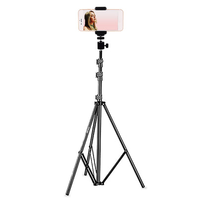HIFFIN Combo Light Weight Tripods Kit for DSLR & Action Cameras Tripod Kit with 9 Ft Light Stand, Tripod Kit with 9 Ft Light Stand