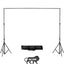HIFFIN® Studio Background Stand Kit (9ft X 9ft) for Backdrop Photography and Videography, Height Adjustable, Portable and Foldable Stand Kit with Carry Bag