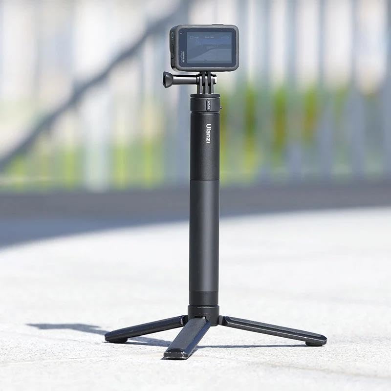 ULANZI MT-76, Go-Quick II 1.5m Magnetic Quick Release Selfie Stick | Lightweight Extendable Pole with Tripod Compatibility | Adjustable Handheld Stick for Smartphones & Action Cameras