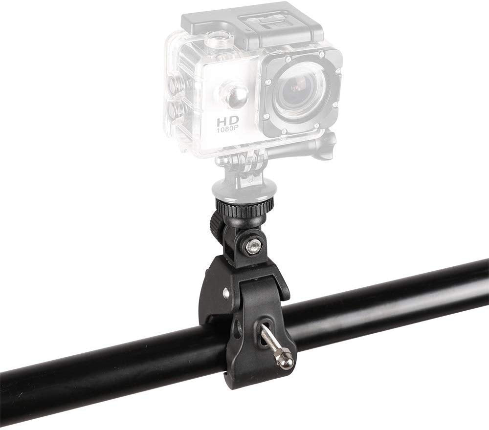 HIFFIN® Camera Super Clamp with 1/4"- 20 Threaded Head Compatible for LCD Monitor,DSLR Cameras,DV,Flash Light,Studio Backdrop,Bike, Microphone Stands, Music Stands,Tripod, Motorcycle,Rod Bar