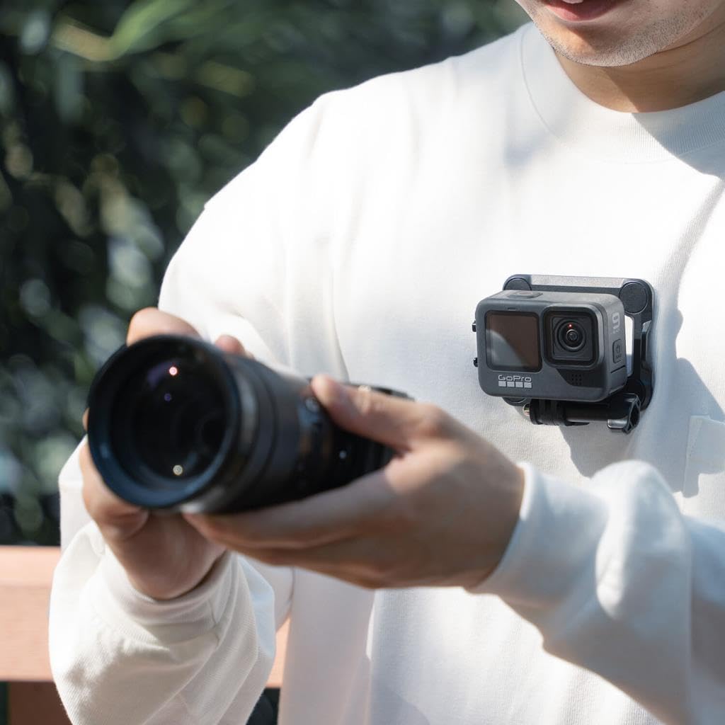 Ulanzi GP-16 Magnetic Action Camera Quick Release Bracket Gopro Accessories Release Bracket Adapter for Go Pro Hero 10 9 8