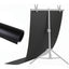 HIFFIN 60x120cm Black PVC Photography Backdrop – Matte Vinyl Non-Reflective Background for Product, Food & Studio Shooting | Durable, Waterproof & Perfect for Professional Photography