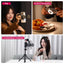 ULANZI Magnetic Selfie Light, LED Fill Light Compatible with Magsafe, LED Selfie Ring Light Included Sticky Ring for Phones, for Selfies/Photography/TikTok/Zoom Calls/Video Conference Color Black