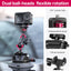 ULANZI SC-02 Suction Mount 4.5'', Magic Arm Bracket for DSLR Cameras Action Camera Video Shooting Filming, Compatible with DJI OSMO Pocket 3/Insta 360 x5/OSMO 360/Sony/Canon/Nikon/Xtra Action Cameras