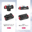 Ulanzi OA-11 Dual Interface Magnetic Mount for DJI Action 3 1/4 Screw Hole Tripod Magnetic Base Action Camera Accessories Shock Resistant Connector Aluminum Compatible with DJI Action 3/DJI Action 4