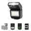 ULANZI SL03 Camera Mini Flash Speedlite with Video Light for Beginners Basic, GN8 6500K Flash 90° Angle Adjustable Compatible with Sony/Canon/Fuji/Nikon DSLR, Universal Single Contact Hot Shoe Mount