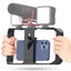ULANZI U Rig Pro Smartphone Video Rig, Filmmaking Case, Phone Video Stabilizer Grip Tripod Mount for Videomaker Film-Maker Video-Grapher for iPhone Xs Xs Max Xr iPhone X 8 Plus Samsung, Black