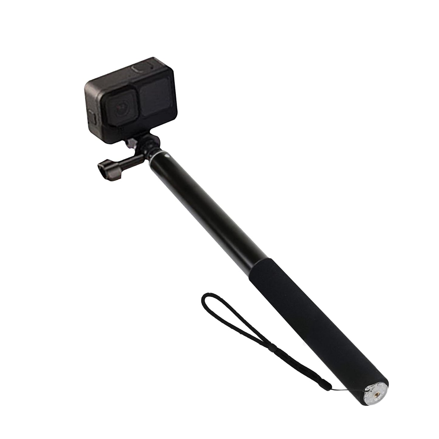 HIFFIN 118"/3 Meters Ultra Long Selfie Stick for Go Pro Max Hero 9 8 7 6 5 4 3+, Insta 360 One R One X, DJI Osmo Action, Extendable at 6 Lengths Carbon Fiber Lightweight Pole Monopod…