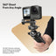 ULANZI MT90 Action Camera Tripod Stand Vlog Handle Grip with Cka Quick Release w Ballhead w Cold Shoe, Camera Desktop Tripod for GoPro Hero, Insta360, DJI Osmo Pocket/Action/360, Small Cameras